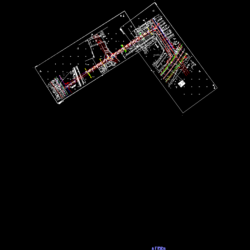 一套城市市政雨污水管线设计CAD施工图纸 - 1