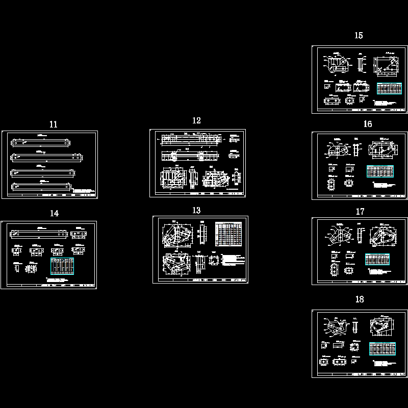 11-18主桁构件图（改完）2011.7.2.dwg