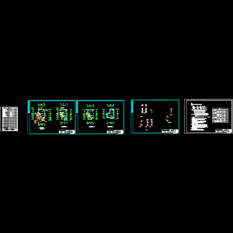 别墅群3层别墅给排水大样图（F-2户型）.dwg - 1