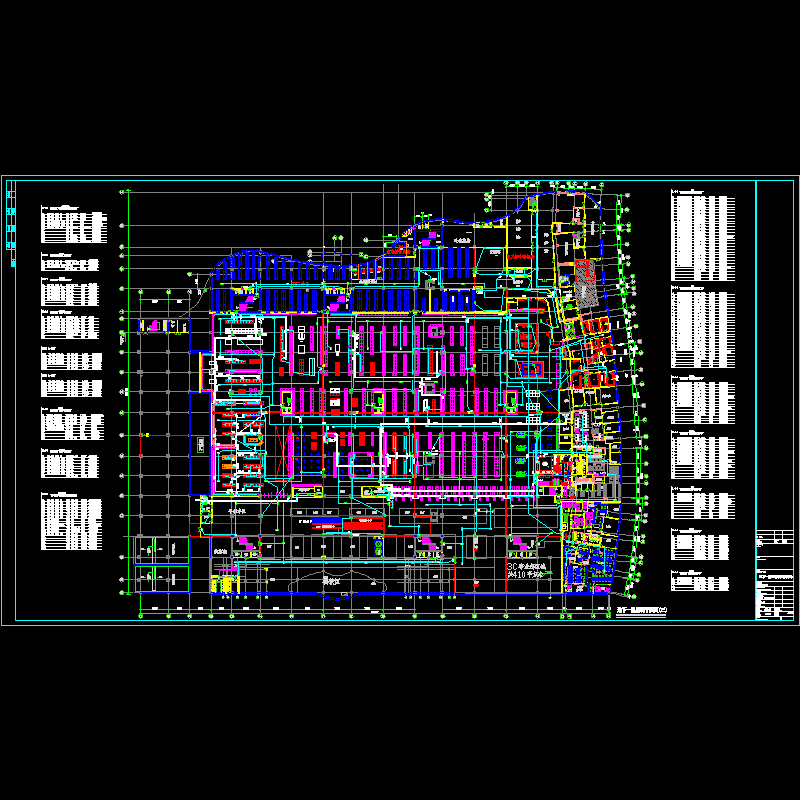 某大型超市电气平面图续(五).dwg