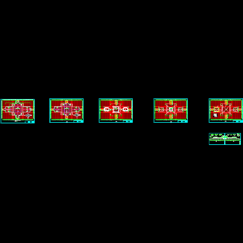 宫大型古建建筑方案设计图纸.dwg - 1