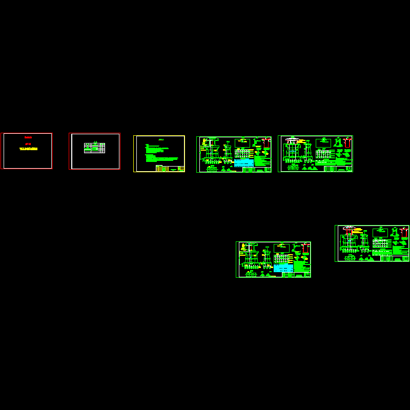 新建铁路枢纽大桥T梁桥墩综合接地CAD图纸 - 1
