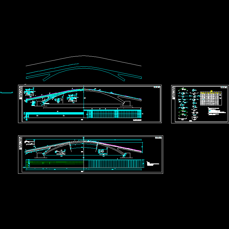 主拱外形及结构.dwg