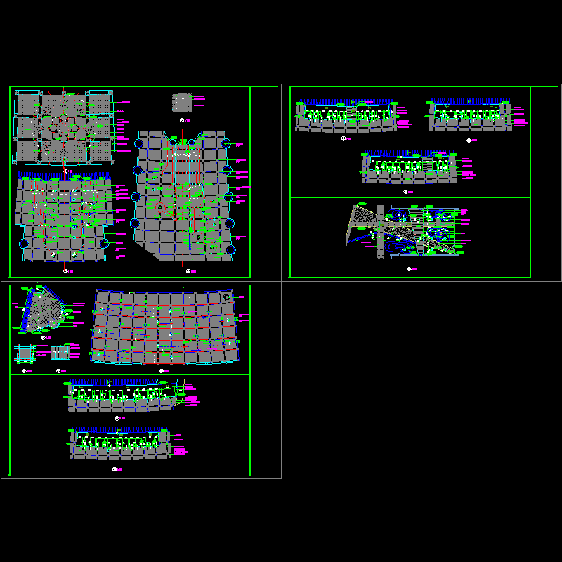 尺寸定位-铺装详图.dwg