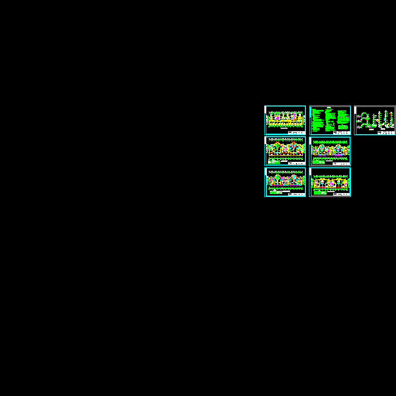 5层住宅楼全套给排水设计CAD施工图纸.dwg - 1