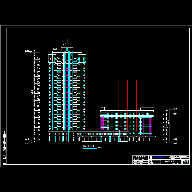 沿河立面图.dwg