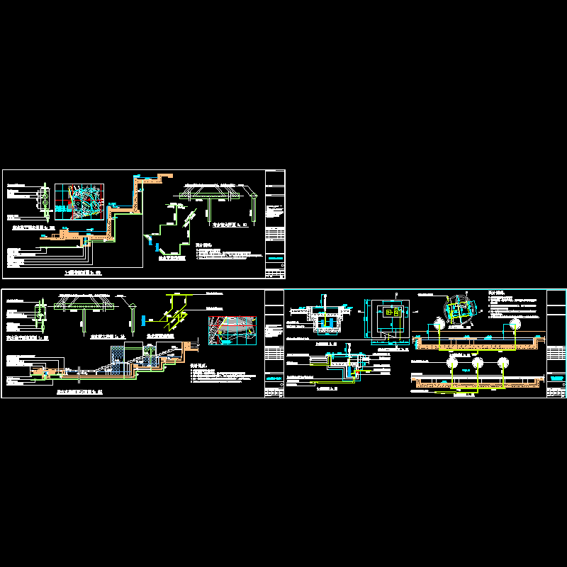 广场水景设计CAD图纸 - 1