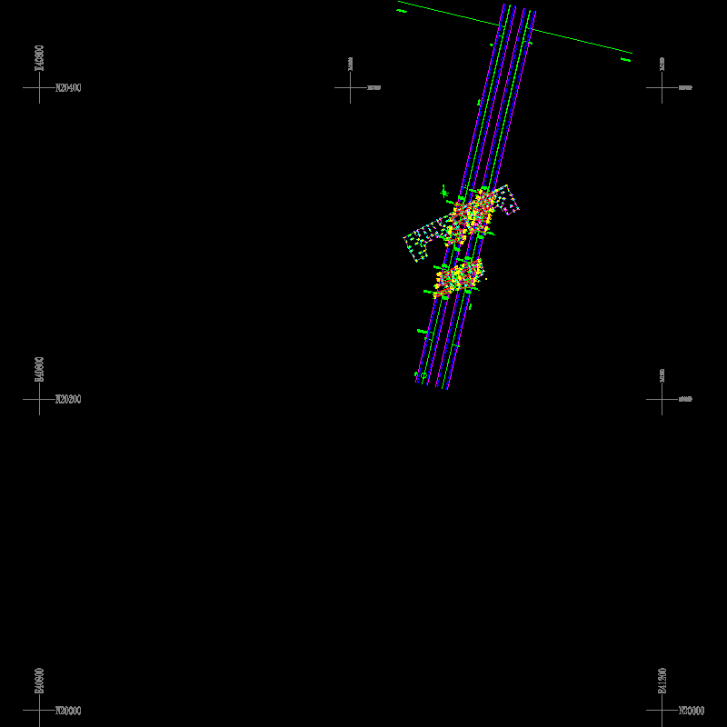 地铁隧道桩基托换CAD施工图纸.dwg - 1