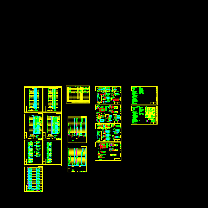 32层住宅楼电气系统图纸(综合布线).dwg - 1