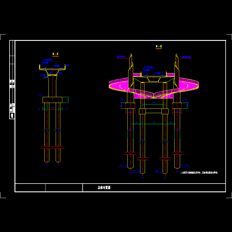 2桥型布置图.dwg