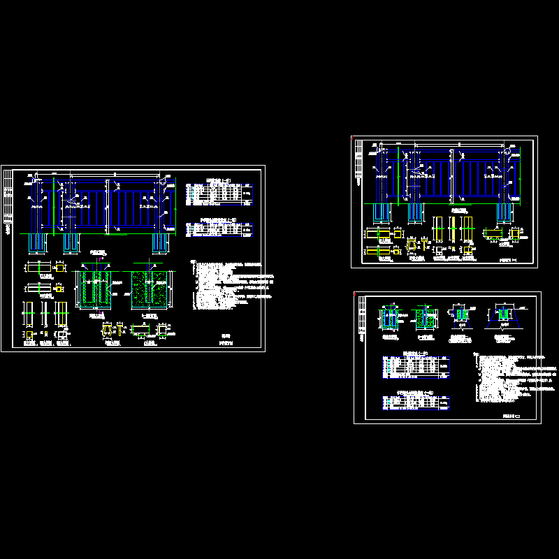 91-92-护栏设计图一、二.dwg