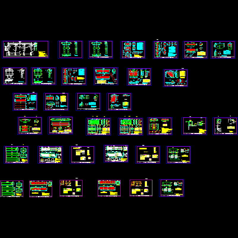 简支梁桥全套CAD施工图纸（18,20,18m）.dwg - 1