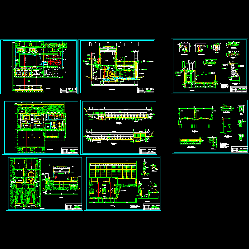 大坝、厂房.dwg