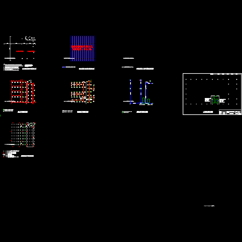 十万级净化车间空调平面图纸.dwg - 1