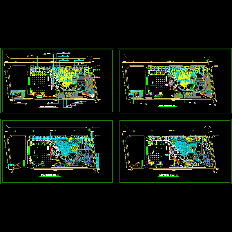 商业广场景观规划.dwg - 1