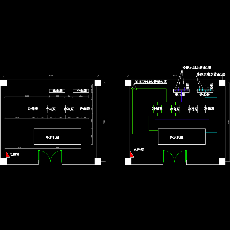 机房平面布置图.dwg