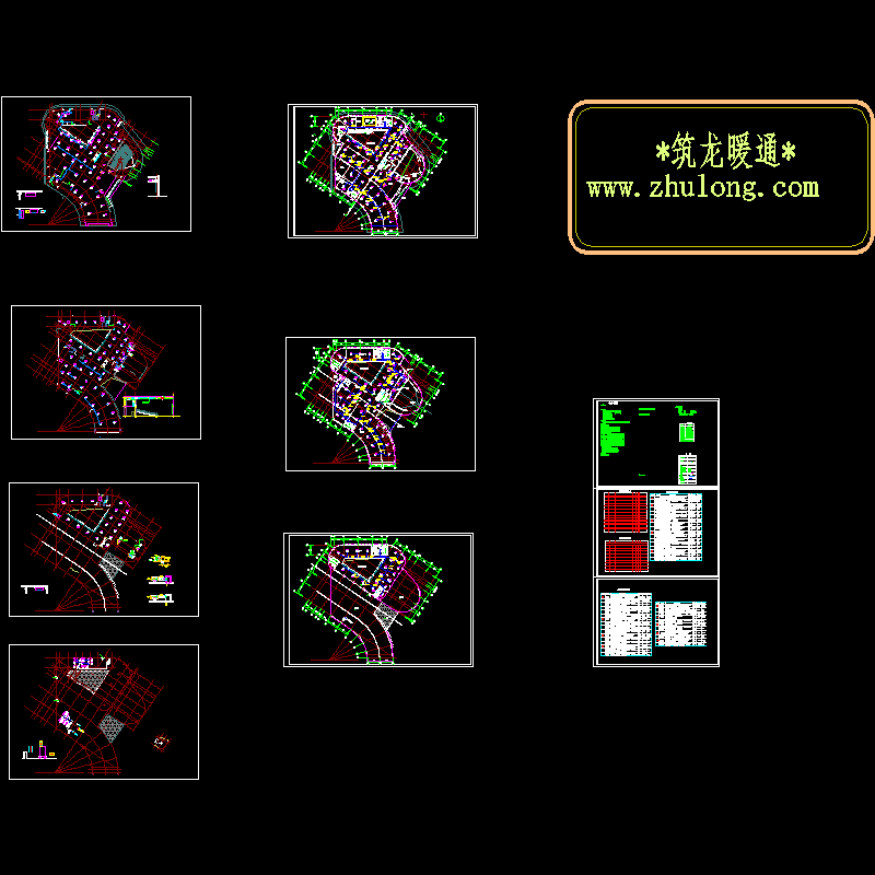 处展览馆暖通空调设计（8张）.dwg - 1