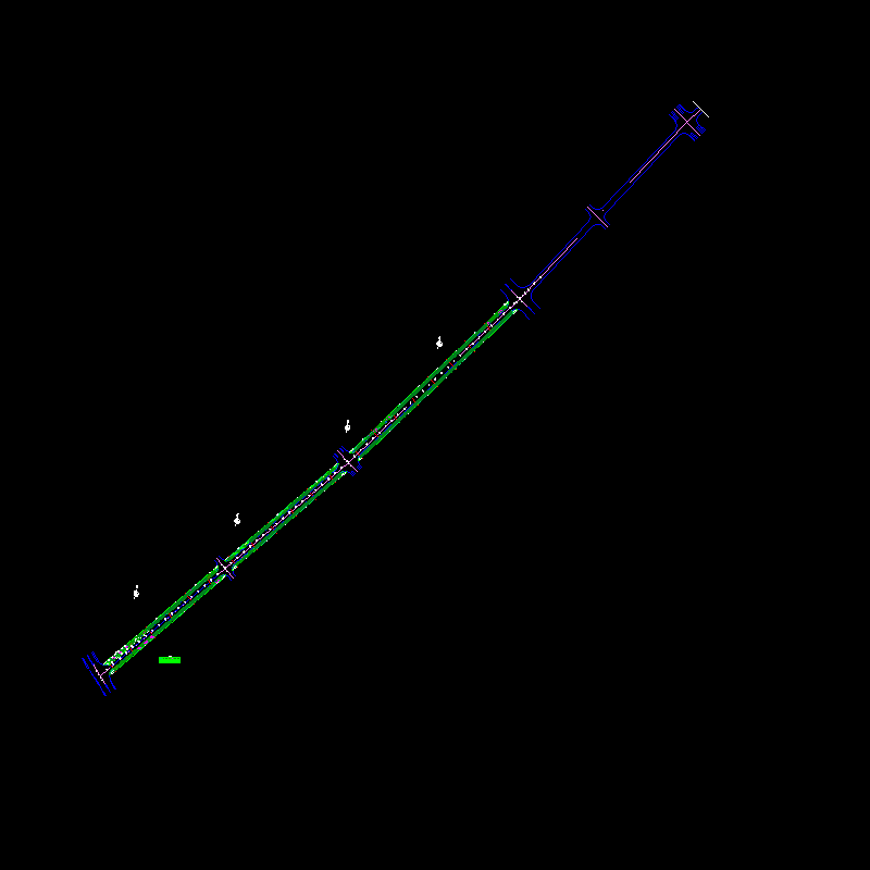 道路绿化CAD施工图纸.dwg - 1