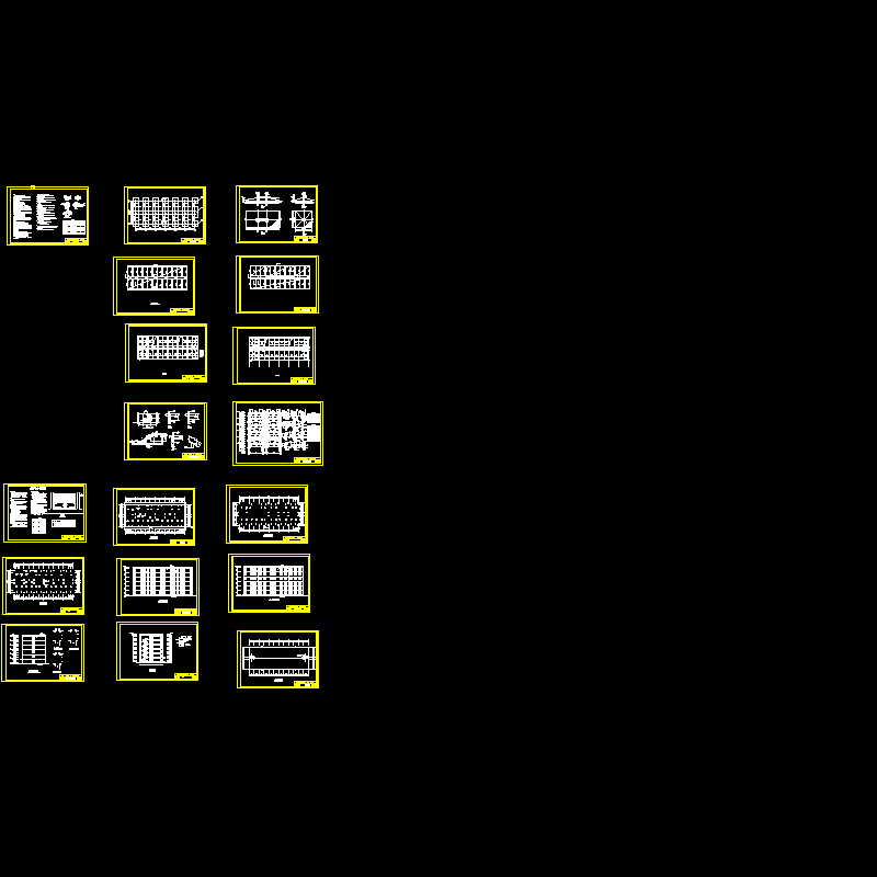 职工公寓楼毕业设计方案.dwg - 1