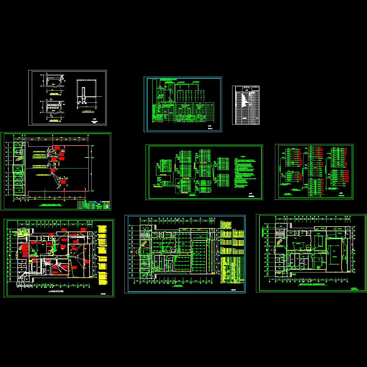 食品车间电气设计图纸.dwg - 1