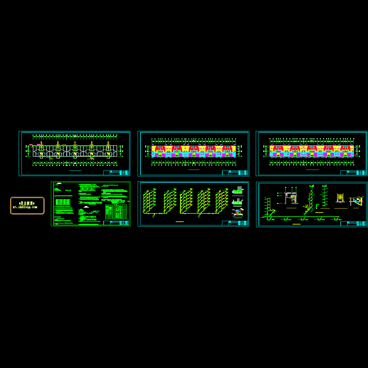 多层住宅楼水暖设计图纸.dwg - 1