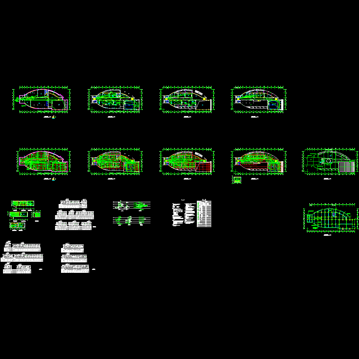 4层少年活动中心的全套电气图纸.dwg - 1