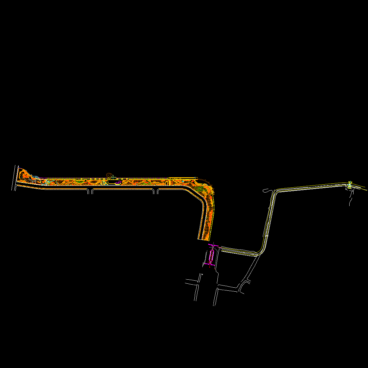 道路绿化施工图纸.dwg - 1