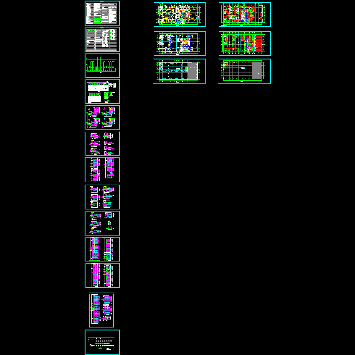 4S店电气设计图纸.dwg - 1