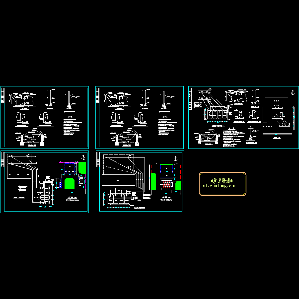 加油站工艺管线设计图纸.dwg - 1