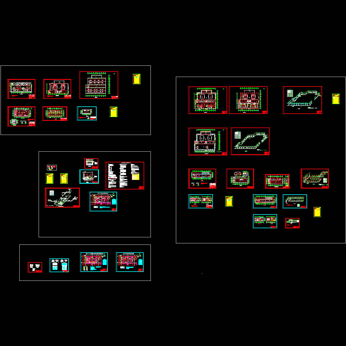 电厂采暖通风CAD施工图纸.dwg - 1