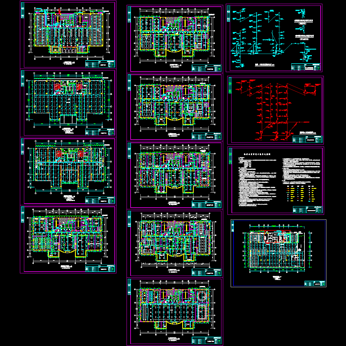 科技园科技研发大楼消防设计图纸.dwg - 1