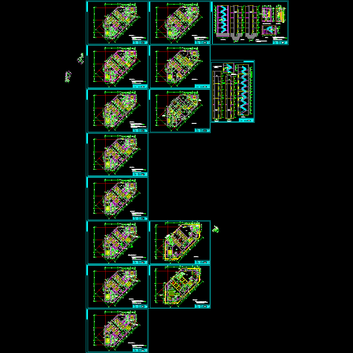 核心筒详图纸.dwg - 1