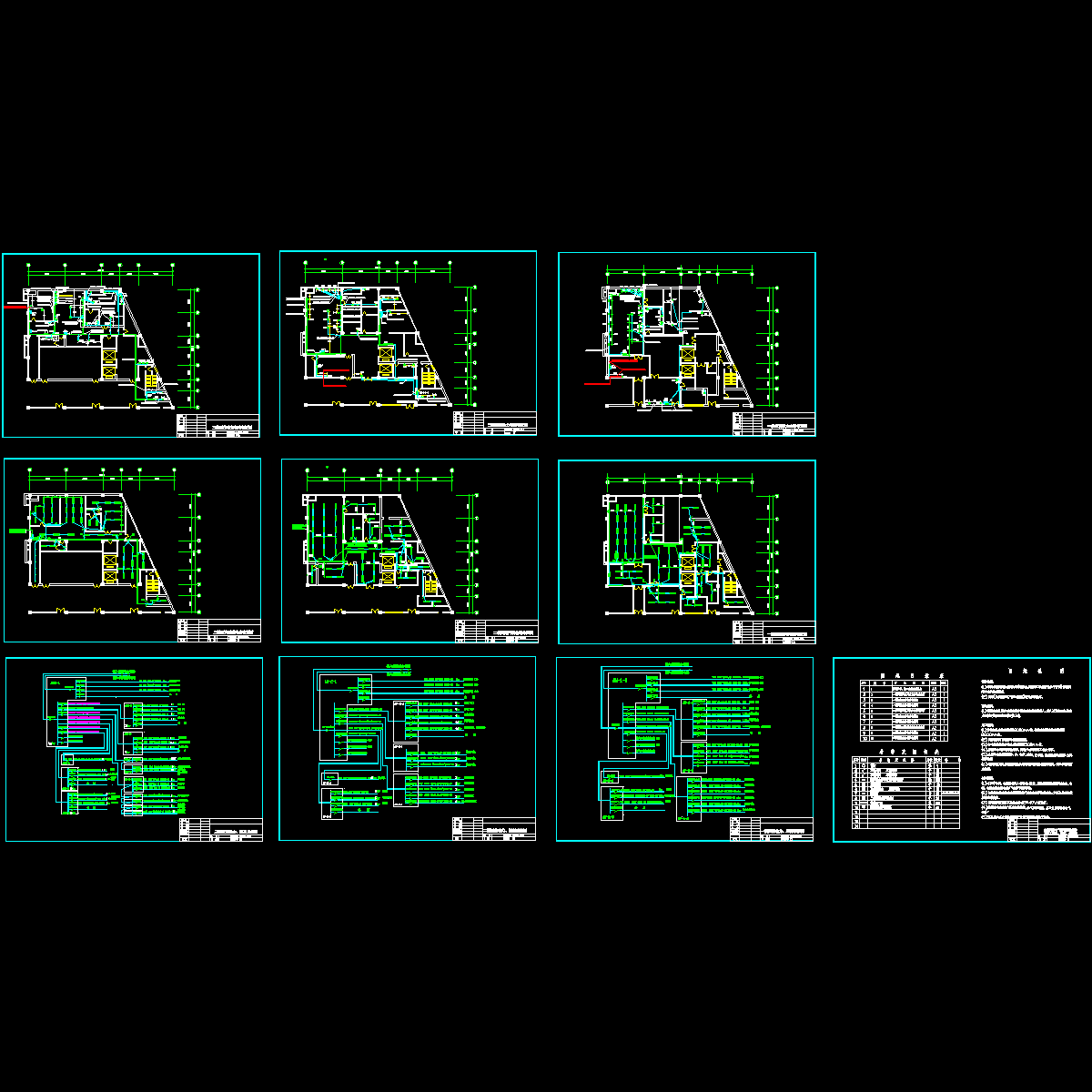 宾馆厨房电气设计CAD施工图纸.dwg - 1