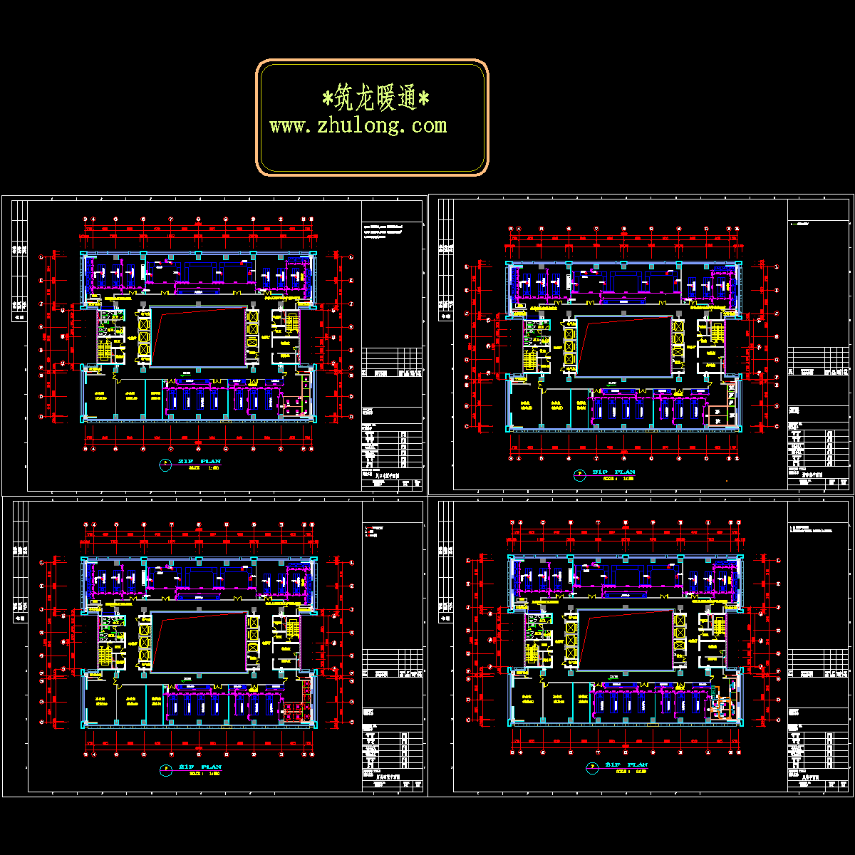 检验检疫局通风设计平面图纸.dwg - 1