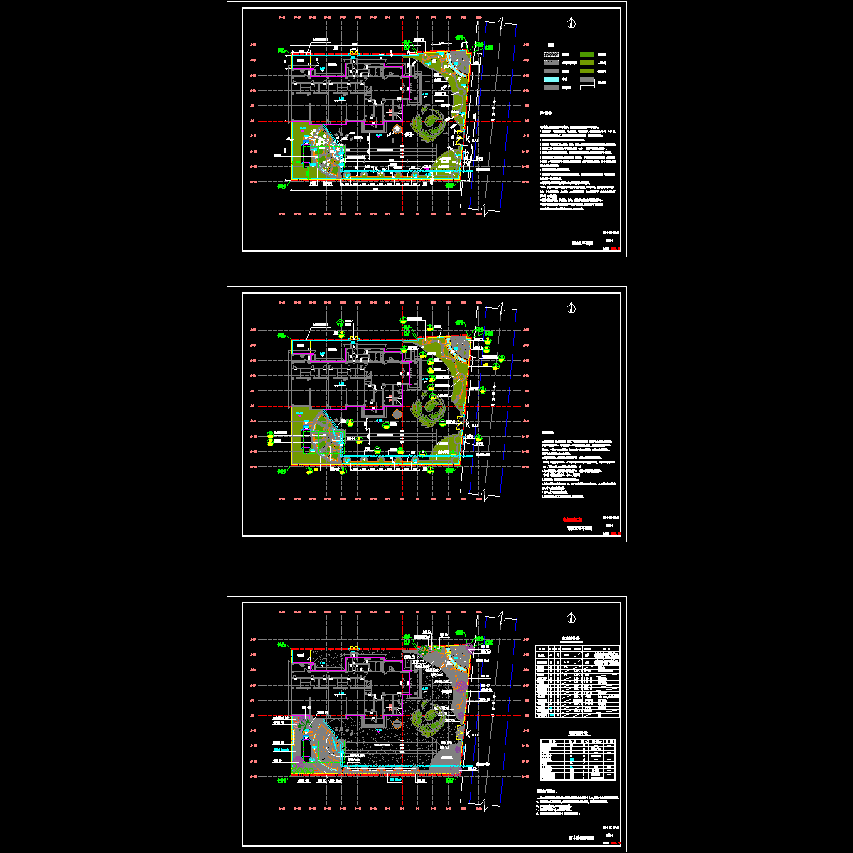 幼儿园移消防水池改景观.dwg