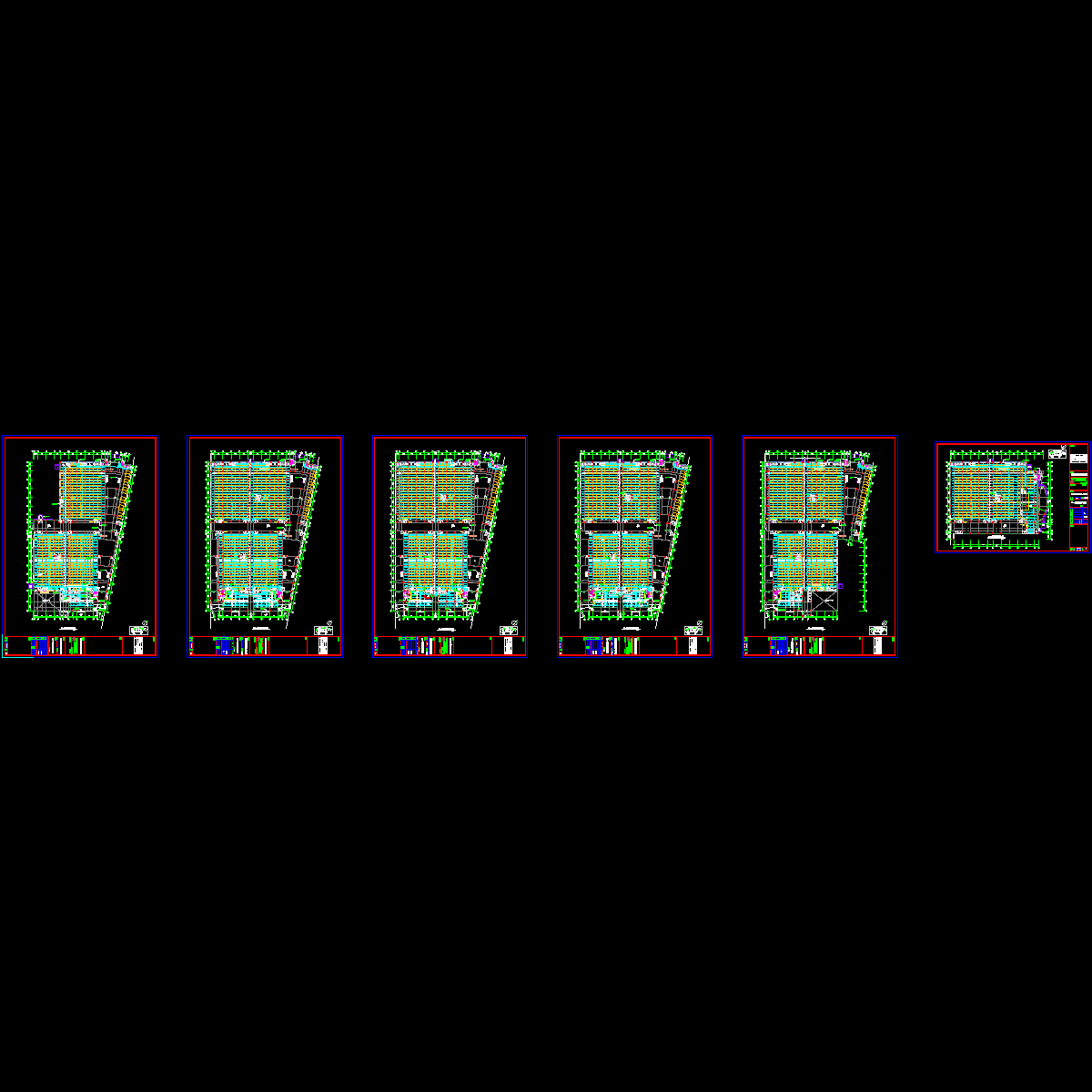 国际商贸城工程消防平面图纸.dwg - 1