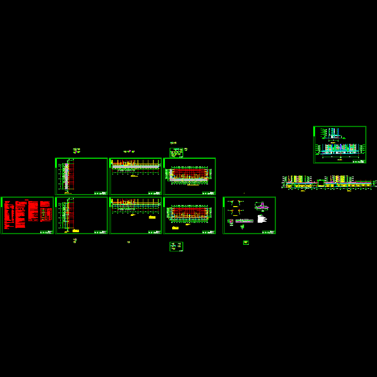 景园雨篷结构图纸.dwg - 1