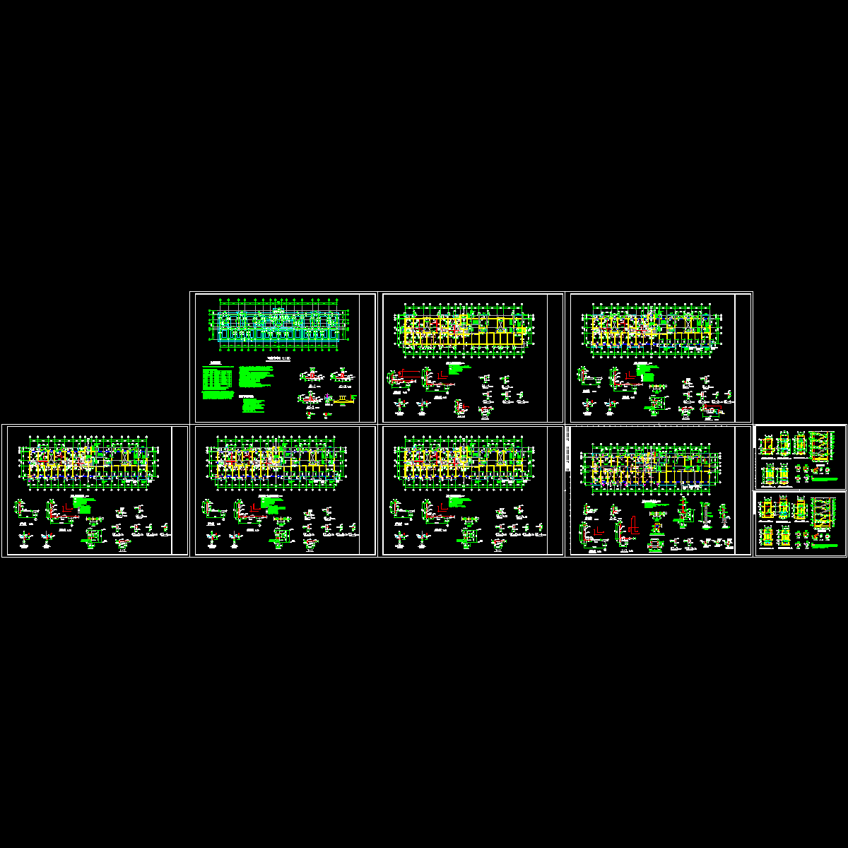 砖混住宅结构设计CAD图纸（9张图纸）.dwg - 1