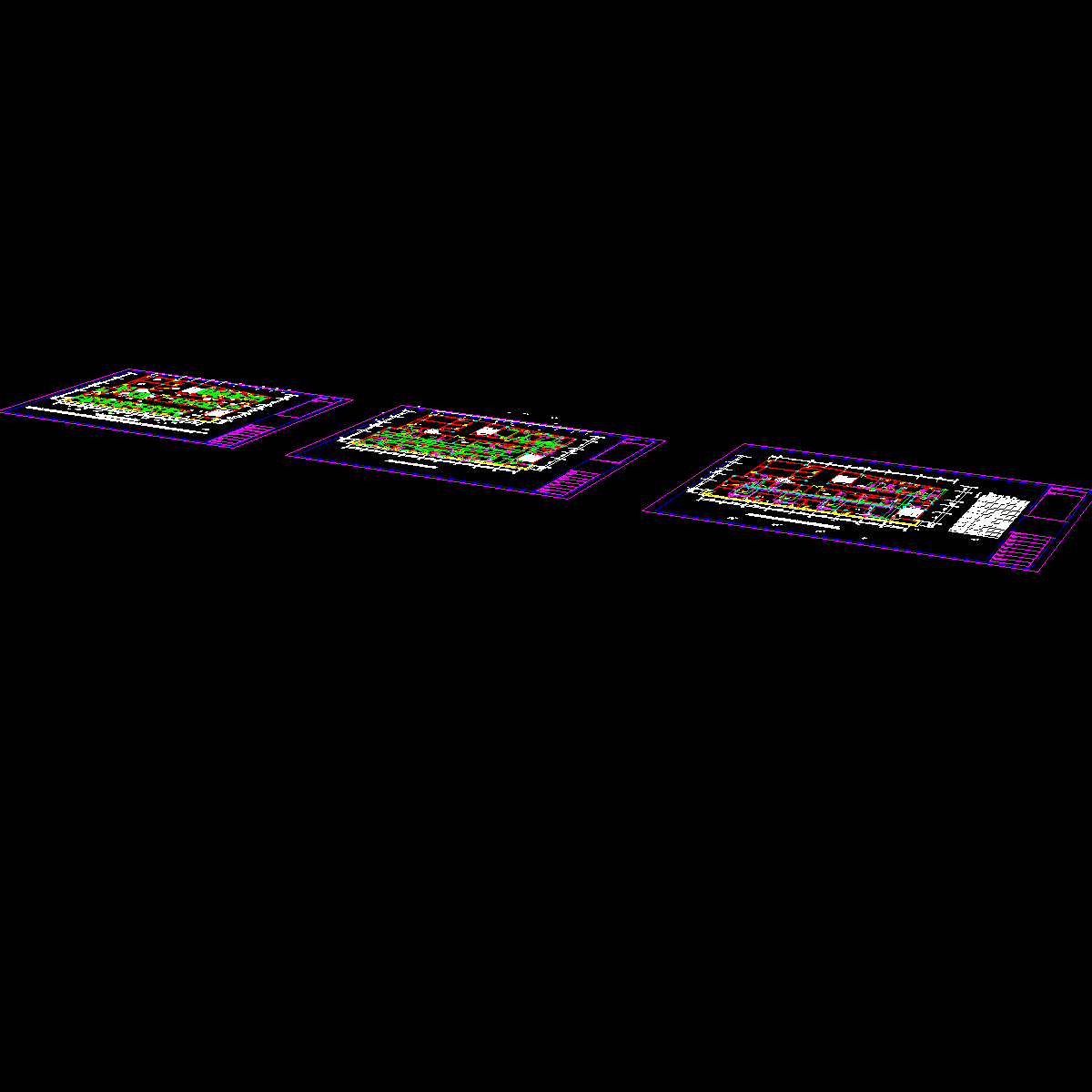 旅馆消防报建电气设计图纸.dwg - 1