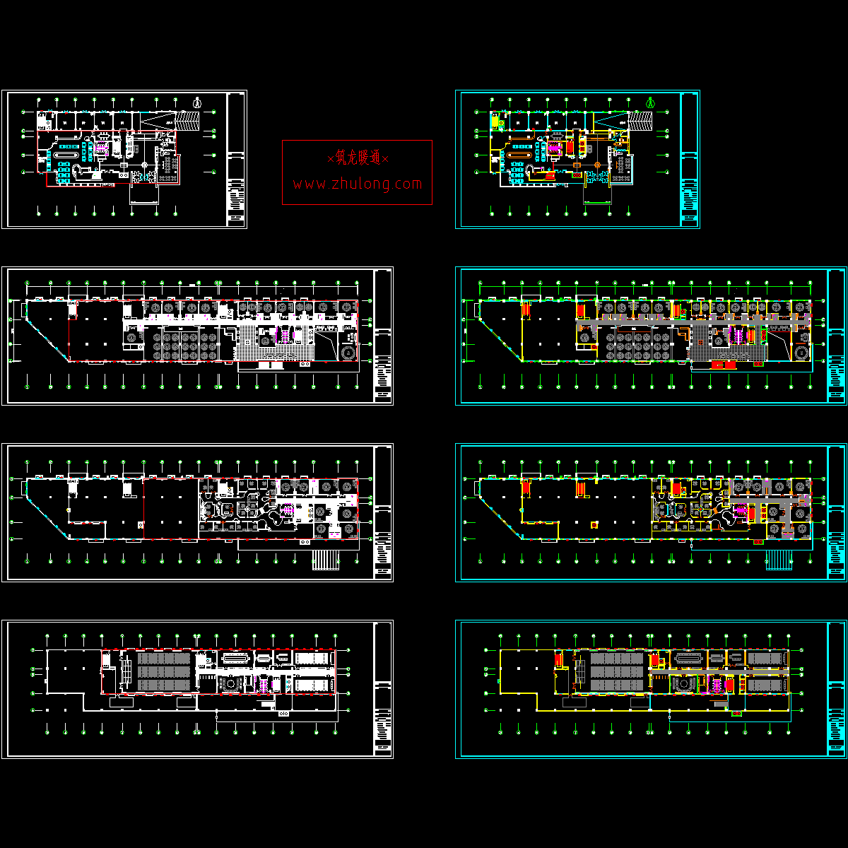 大酒店空调设计施工图纸.dwg - 1