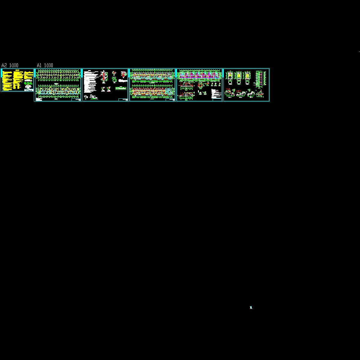 61层砌体安置房结构CAD施工图纸.dwg - 1