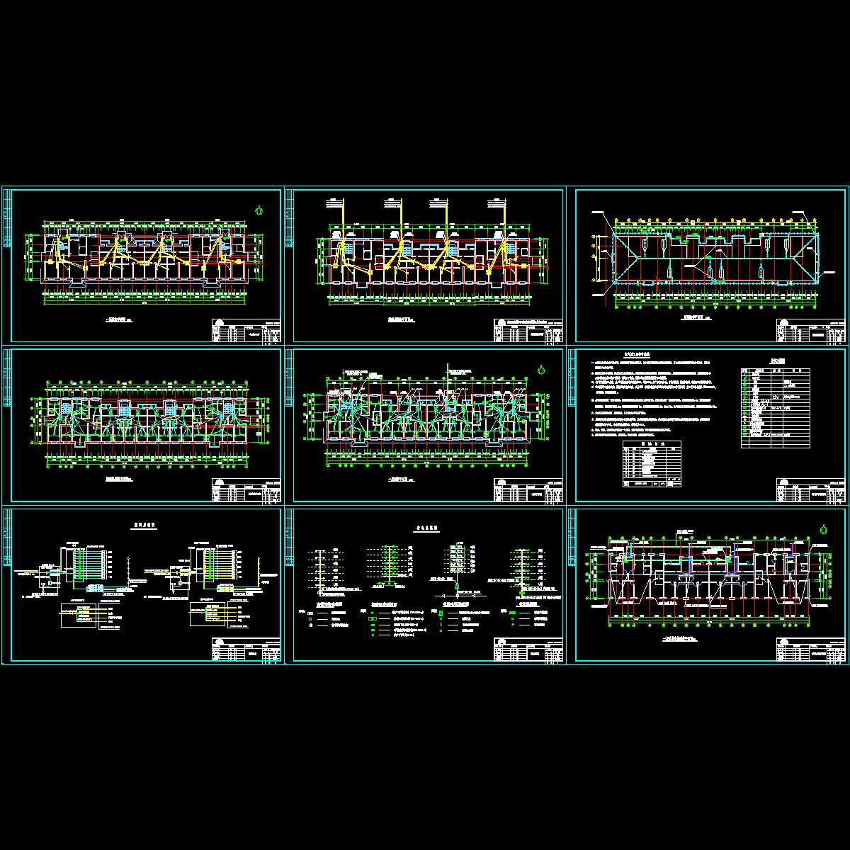 住宅楼电气设计图纸.dwg - 1