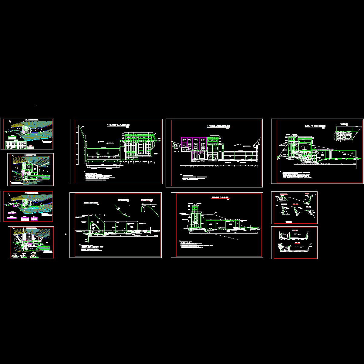 坝后式水电站设计全套图纸.dwg - 1