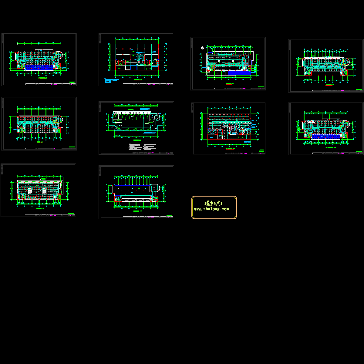 13层大厦综合楼电气图纸，共10张.dwg - 1