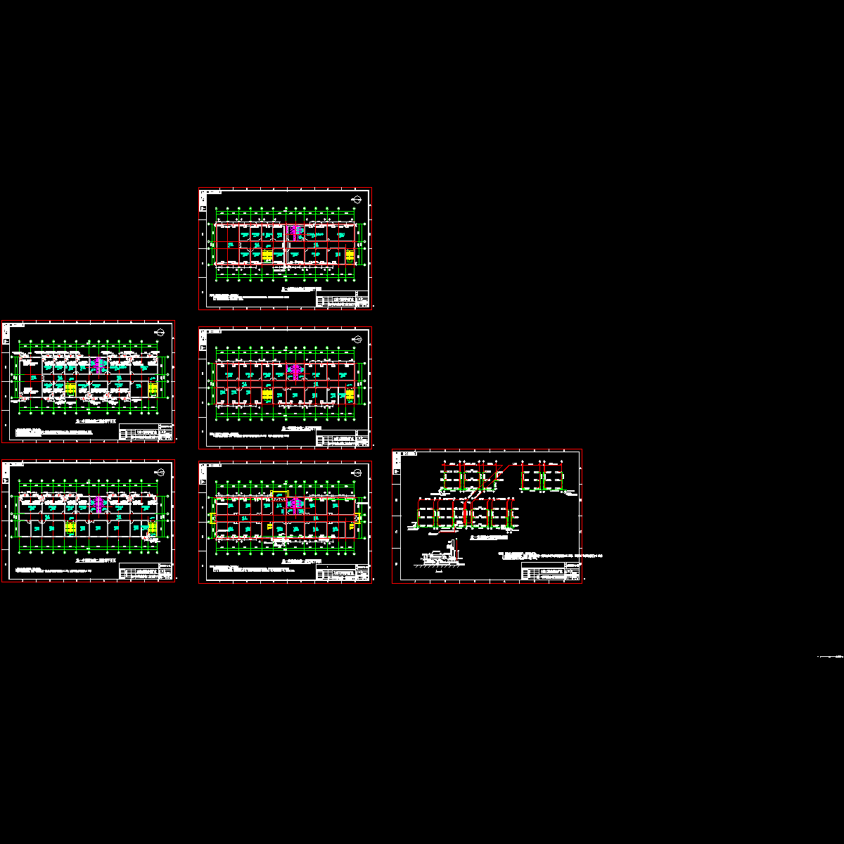 3层车间综合楼空调采暖图纸.dwg - 1