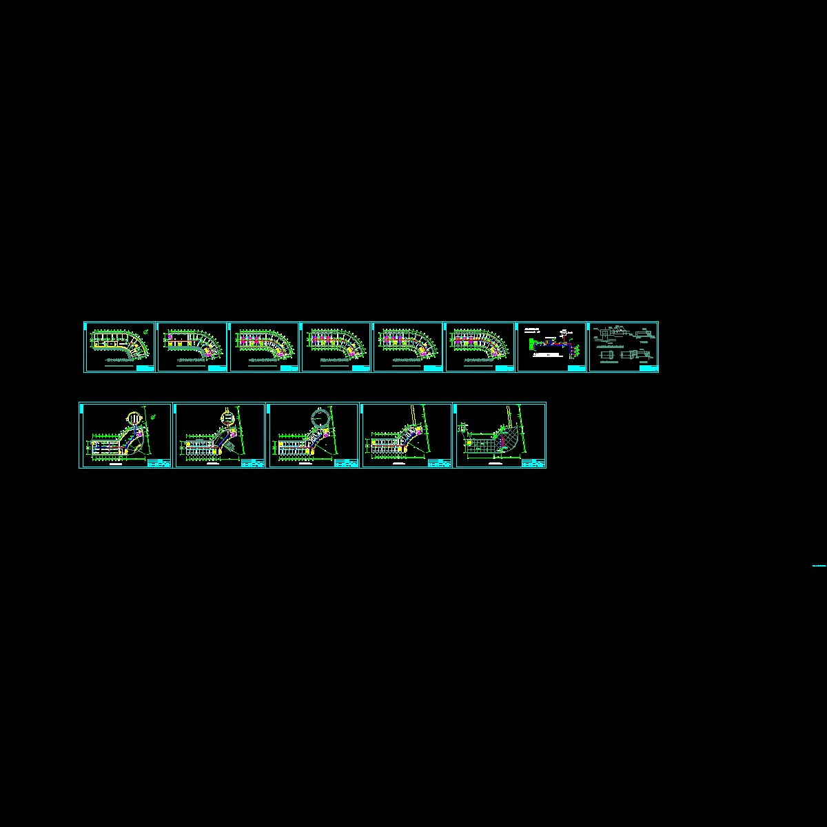 上6层办公楼空调图纸（13页图纸）.dwg - 1