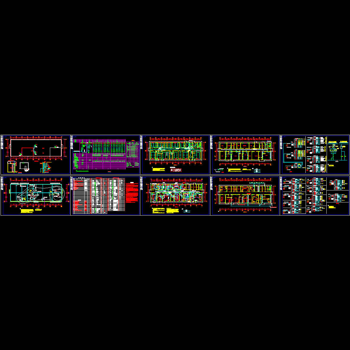 工业厂房电气设计全套.dwg - 1