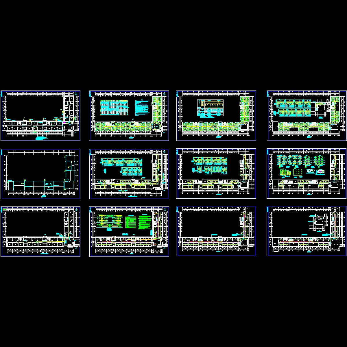 中学教学楼电气设计图纸.dwg - 1