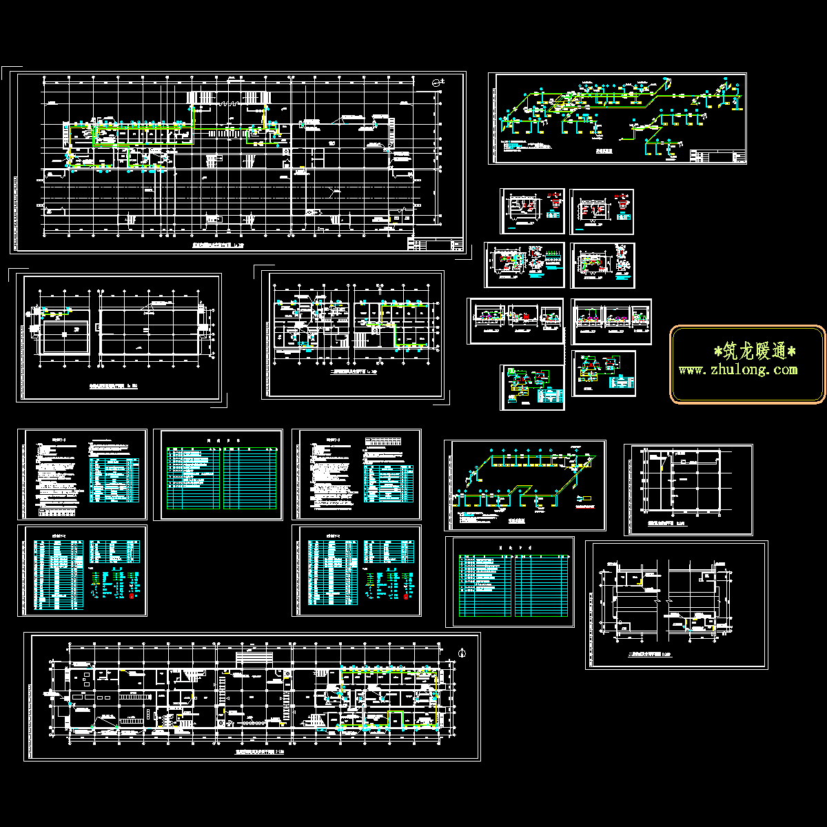 采暖通风空调布置图.dwg