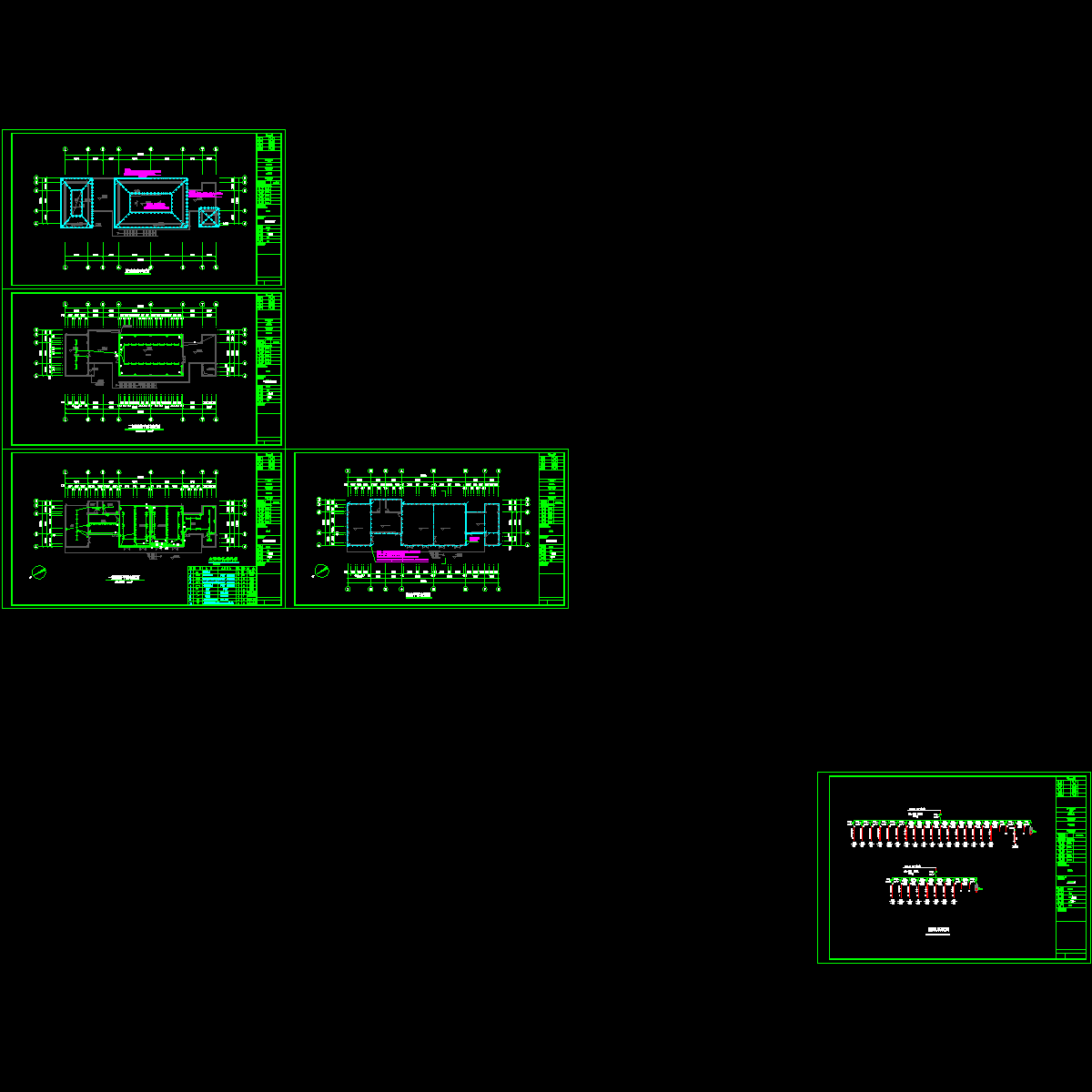 库区污水提升泵站工程CAD施工图纸.dwg - 1